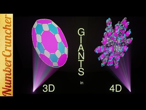 The Largest Uniform Shapes in 3D and 4D