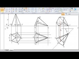 Slant edge problem with Pentagonal pyramid