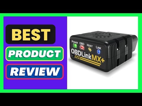 OBDLink MX+ OBD2 Bluetooth Scanner for iPhone, Android, and