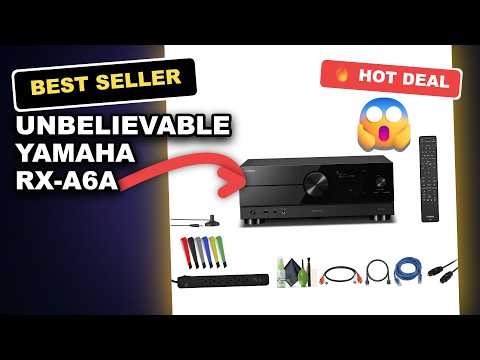 UNBELIEVABLE Yamaha RX A6A AVENTAGE 7 2 Ch AV Amplifier Review 8K Dolby Atmos eARC