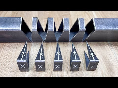 How to weld and round 90 degree corners quickly and beautifully! Welding is on another level