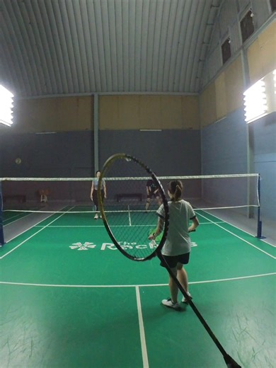 Mastering Badminton Technique: A POV Experience