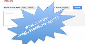 Japanese pronunciation of “……” in Google Translate gives us a laugh