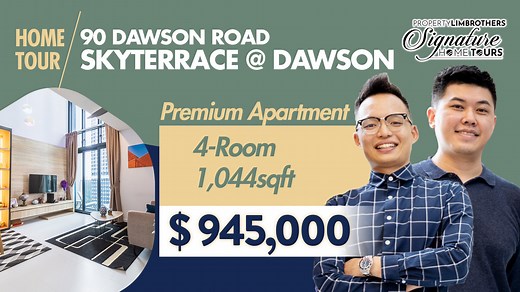 SkyTerrace @ Dawson | 4 Room Premium Apartment with Super High Loft Ceiling Do you have lofty aspirations? ;) Are you someone who loves staying close to the city, yet enjoy a serene residential neighbourhood for long walks and jogs after work, and a spacious living room with literally lots of "head space" with a remarkable 5.4m lofty ceiling? If working from home is your ideal lifestyle, this may be the perfect space for you! Just crossing the Minimum Occupation Period (MOP) of 5 years, SkyTerra