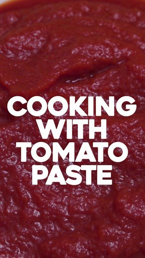 "Tomato Paste is one of the most used ingredients in my kitchen. At least once a week I'm using it in a soup. stew, curry sauce, marinara or to make a quick and easy shakshuka for breakfast." - @baidawibai #tomato #paste #cooking #recipe | Eatahfood