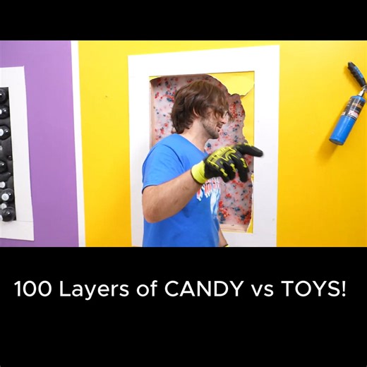 Мотивация | Психология | Бизнес on Instagram: "100 Layers of CANDY vs TOYS! Watch the full video on PrestonYT’s YouTube channel @prestonplayz #PrestonYT #paidpartner"