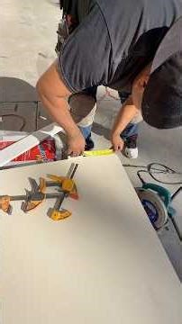 Cutting a door is very easy; you don't need many tools. #1million