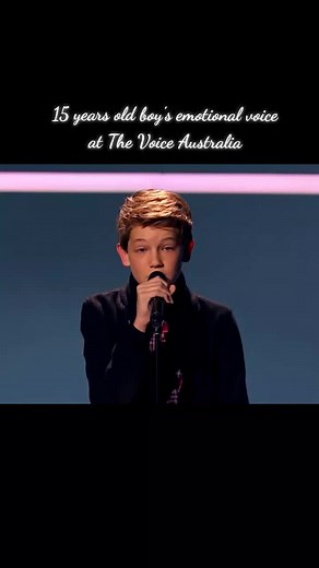 Josh Richards Emotional Performance on The Voice Australia