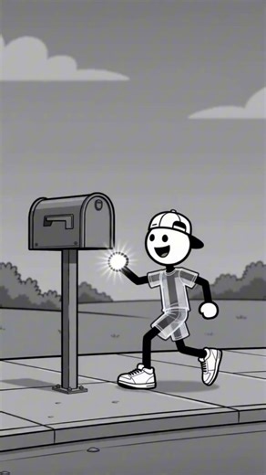 STIK Finds a Magic Silver Coin 🪙 #shorts #animation #stickfigure #aianimation #cartoon #aianimation