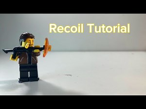 Gun Recoil Tutorial | LEGO Stopmotion