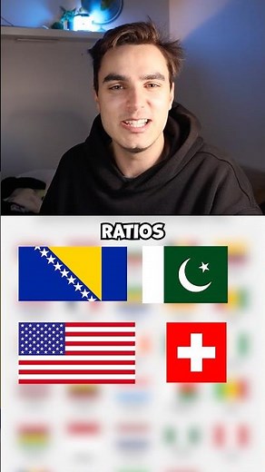 Flags with different ratios #geography #flags