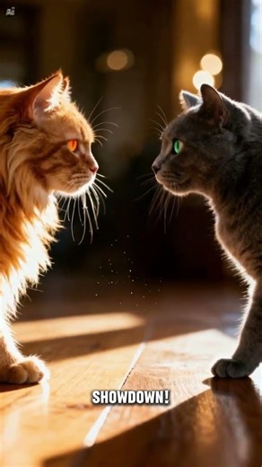 An Evil cat #cat #funny #fighting #youtubeshorts