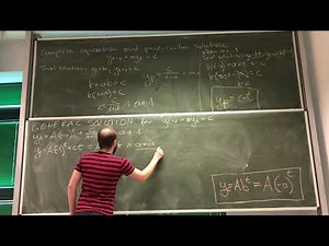 16. AQE: Solving first-order difference equation using general method