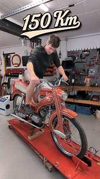 Bringing the DKW Hummel back to life 😍 #moped #workshop