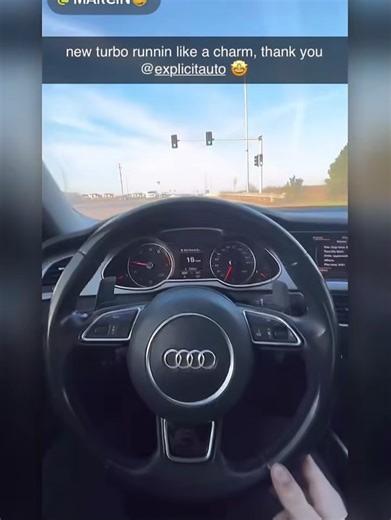 Explicit Performance on Instagram: "2014 Audi A4 | Turbo Replacement 🔧 This A4 came in with loss of power and excessive turbo noise. After inspection, we found the factory turbocharger had failed. We replaced it with a new OEM unit, completed all supporting service components, and ensured the system was properly primed and tested. Another European build back on the road running smooth and boosting strong 💨 #AudiPerformance #TurboReplacement #Boosted #EuropeanCars #ExplicitPerformance #CarShop 