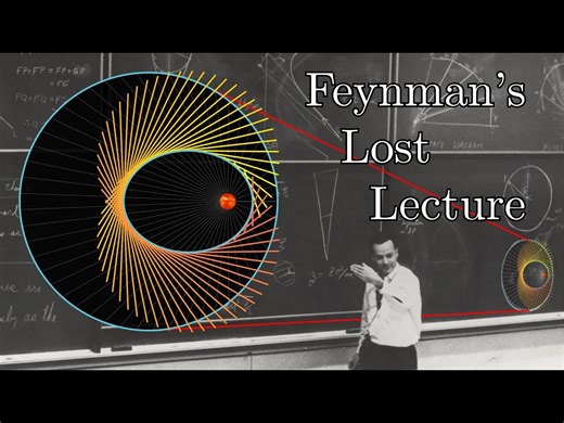 Feynman's Lost Lecture (ft. 3Blue1Brown) - minutephysics