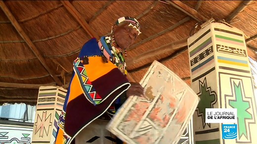 59K views · 50 reactions | ️ Connaissez-vous Esther Mahlangu ? Cette artiste sud-africaine de 83 ans transmet l'art ancestral Ndébélé, en dessinant sur les maisons. | France 24 Afrique | Facebook