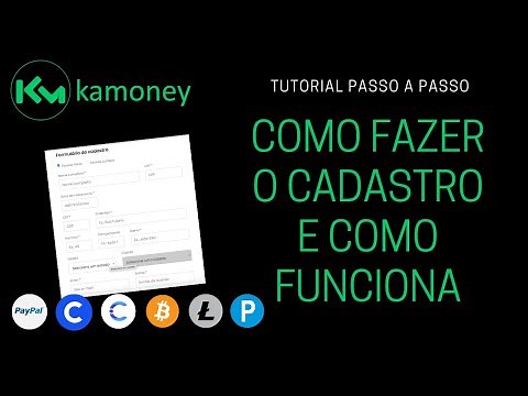Como CRIAR sua Conta na KAMONEY em 5 MINUTOS para Enviar Criptomoedas para PayPal [Cadastro Kamoney]