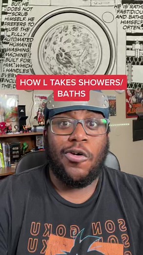 L's Showering Habits Revealed in Death Note