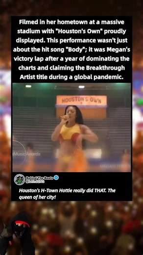 Why Megan Thee Stallion Is The Queen of Houston#MeganTheeStallion #Body #LivePerformance #Houston