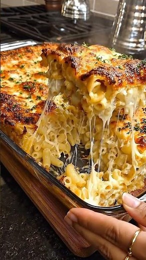 Ultimate Cheesy Baked Pasta 🧀🍝🔥 | Creamy Oven Pasta Casserole Recipe