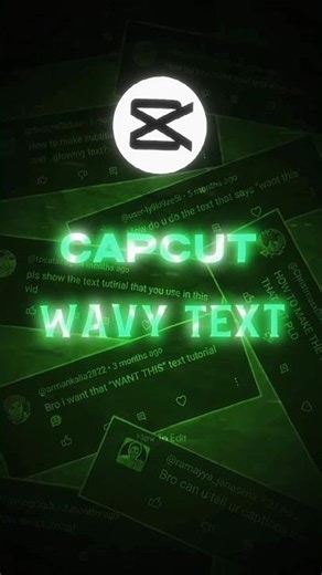 Capcut Wavy text tutorial | how to write Wavy text Animation in capcut🥶🔥🥵 #capcut#wavy text