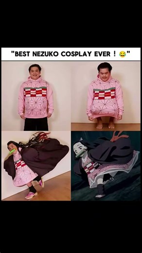 This Nezuko Cosplay is One Of The Most Accurate! " #shorts #kny #nezuko