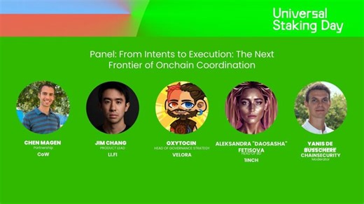 From Intents to Execution: The Next Frontier of Onchain Coordination - Panel | LI.FI