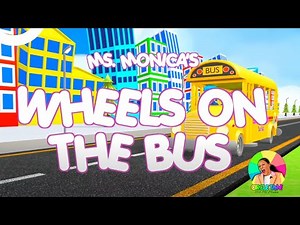 Wheels On The Bus - Songs for Kids - Toddler Songs - Preschool Sing-A-Long