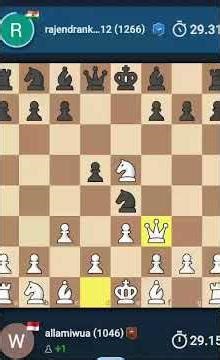 Tutorial Bermain Catur 6 Langkah Mati #belajarcatur #chess #langkahpembukaancatur #games #catur