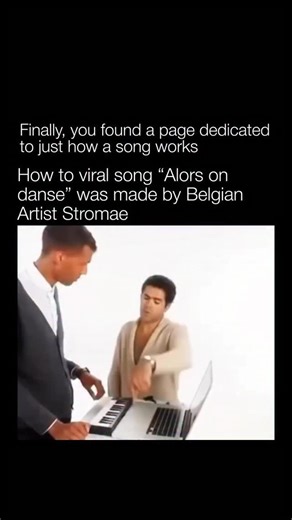 How a Song Works on Instagram: "Alors on danse by Stromae came from a surprisingly simple idea. Stromae built the track using a minimal beat heavy bass and repetitive structure that mirrored everyday life. Instead of chasing happiness the song leaned into stress routine and reality which made it feel honest and relatable. That contrast is why it exploded. People danced to it without realizing how deep the message was. Clubs radios and streets all played it while the lyrics quietly told a story o