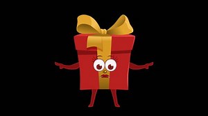 Red Christmas Gift Box Pointer Double: стоковое видео (без лицензионных платежей), 32791129 | Shutterstock