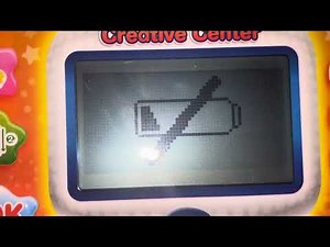 VTech write and learn creative center low battery