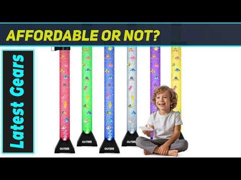 OUTREE 4FT Bubble Tube: Amazing Sensory Lamp for Ultimate Calm