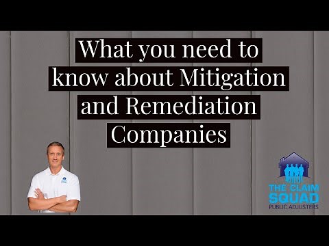 What you need to know about Water Mitigation and Mold Remediation companies