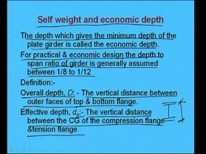Mod-7 Lec-3 Introduction to Plate Girders-Part 1