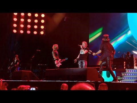 Guns N' Roses in Madrid, 9 June 2023. Anything goes
