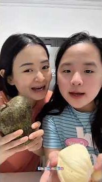 strange fruit review 🥥🍍??? #mom3kids