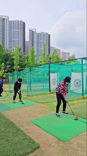 안양새물공원 지금은 파크골프 시간 ⛳️ #안양시 #안양도시공사 #파크골프