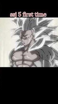 Goku SSJ5 Transformation 💀🔥 #shorts