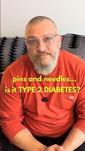 PINS AND NEEDLES. A sign of TYPE 2 DIABETES?