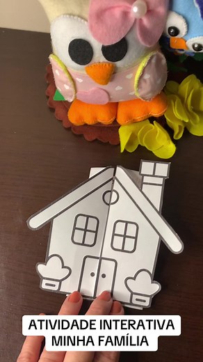 Atividade Interativa: Desenhar e Colorir a Família