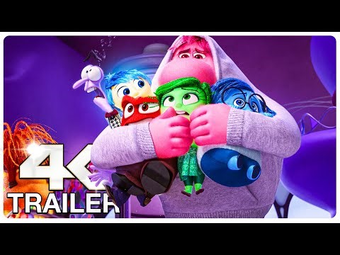 INSIDE OUT 2 : 3 Minute Trailers (4K ULTRA HD) NEW 2024