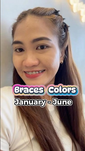 Braces Color Ideas #bracesjourney #orthodontics