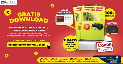 Link dan Panduan Download Resetter Canon