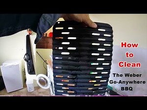 How to clean a Weber Go-Anywhere Portable BBQ Grill - TOP TIP!