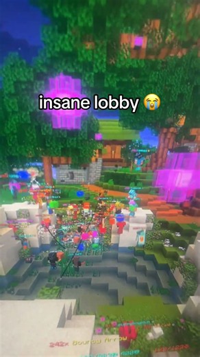 Is This The Most Stacked Skyblock Lobby Ever? #hypixel #hypixelskyblock #skyblock
