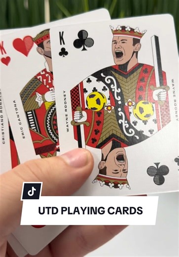 Unique Manchester United Playing Cards for Christmas Gifts