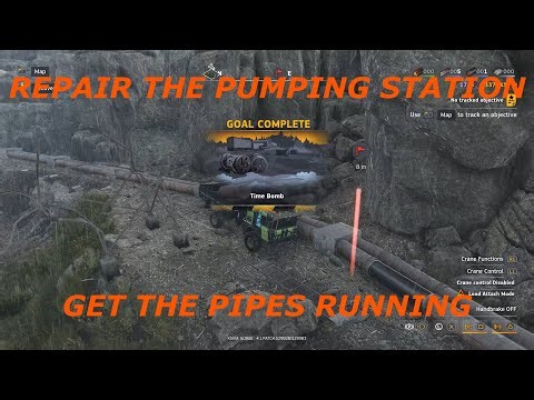 Roadcraft Repair The Pumping Station And Get The Pipes Running