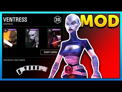 Asajj Ventress Hero Mod Gameplay - Star Wars Battlefront 2 Mod Showcase